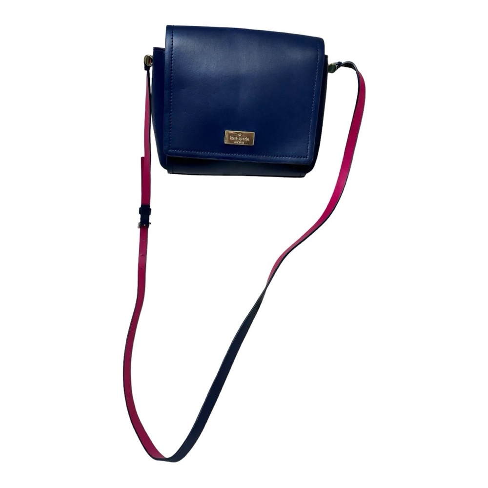 Kate Spade Ava Arbour Hill Smooth Leather Flap Crossbody Bag. - Picture 9 of 13